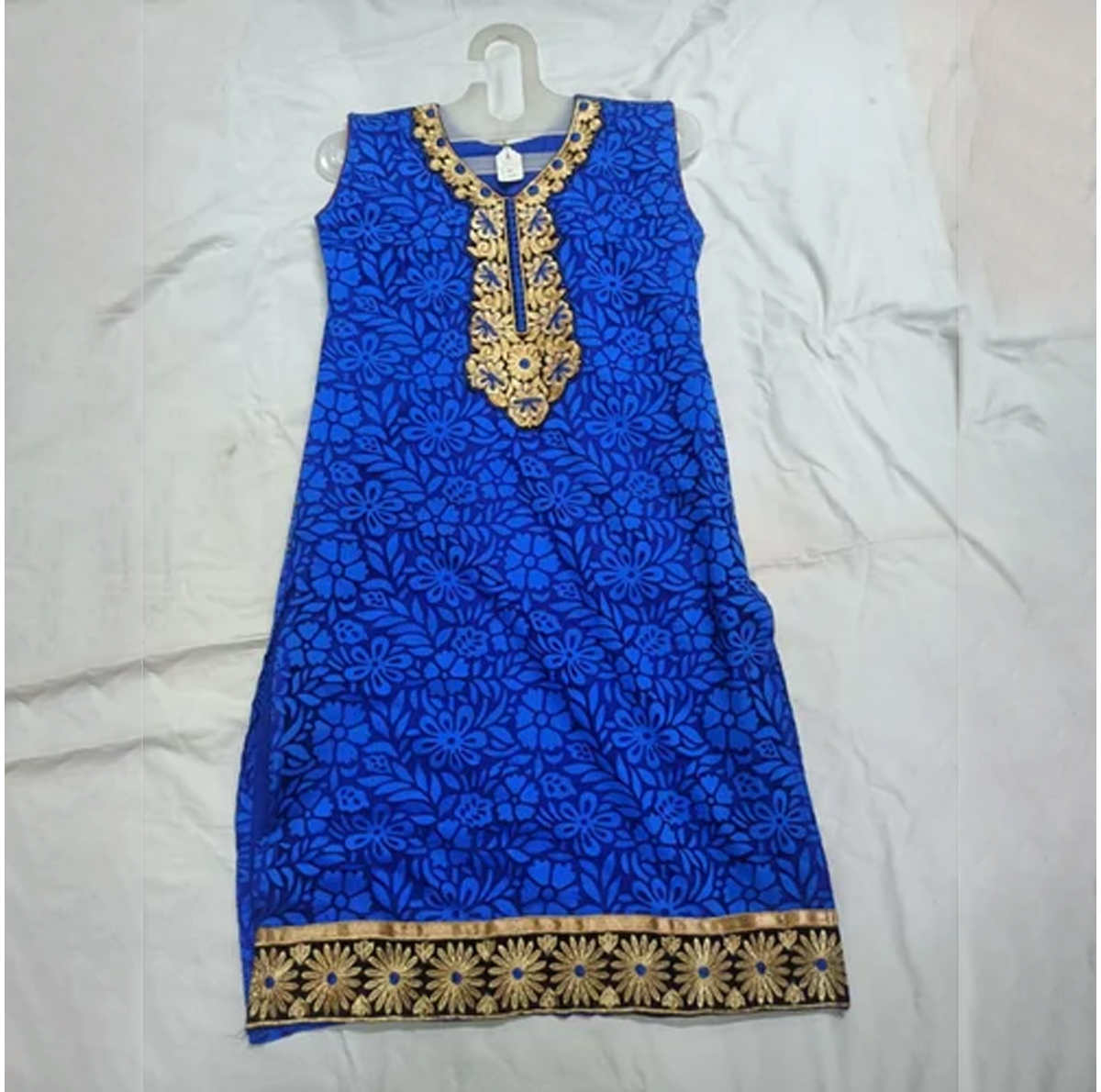 Ladies Blue Rayon Kurti
